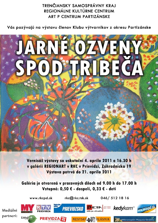 Jarné ozveny spod Tribeča - plagát